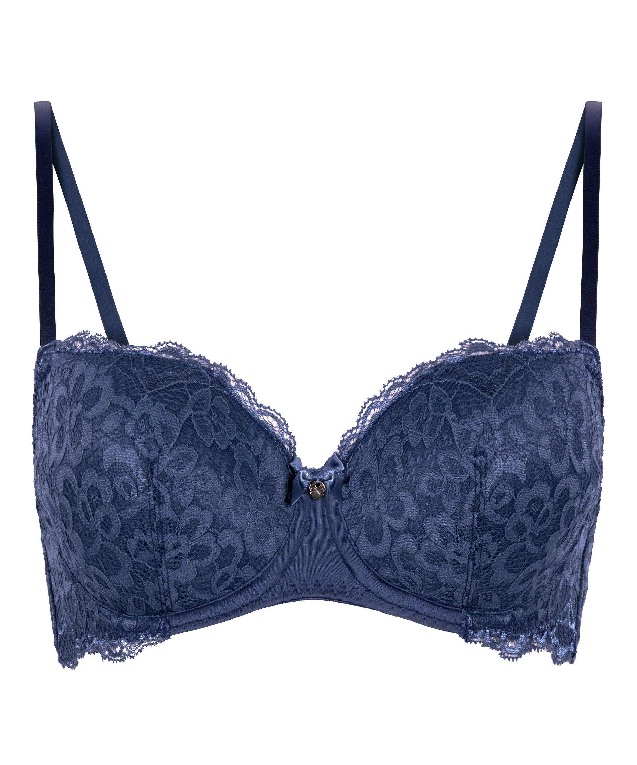 Voorgevormde beugel bh Marine, Blauw
