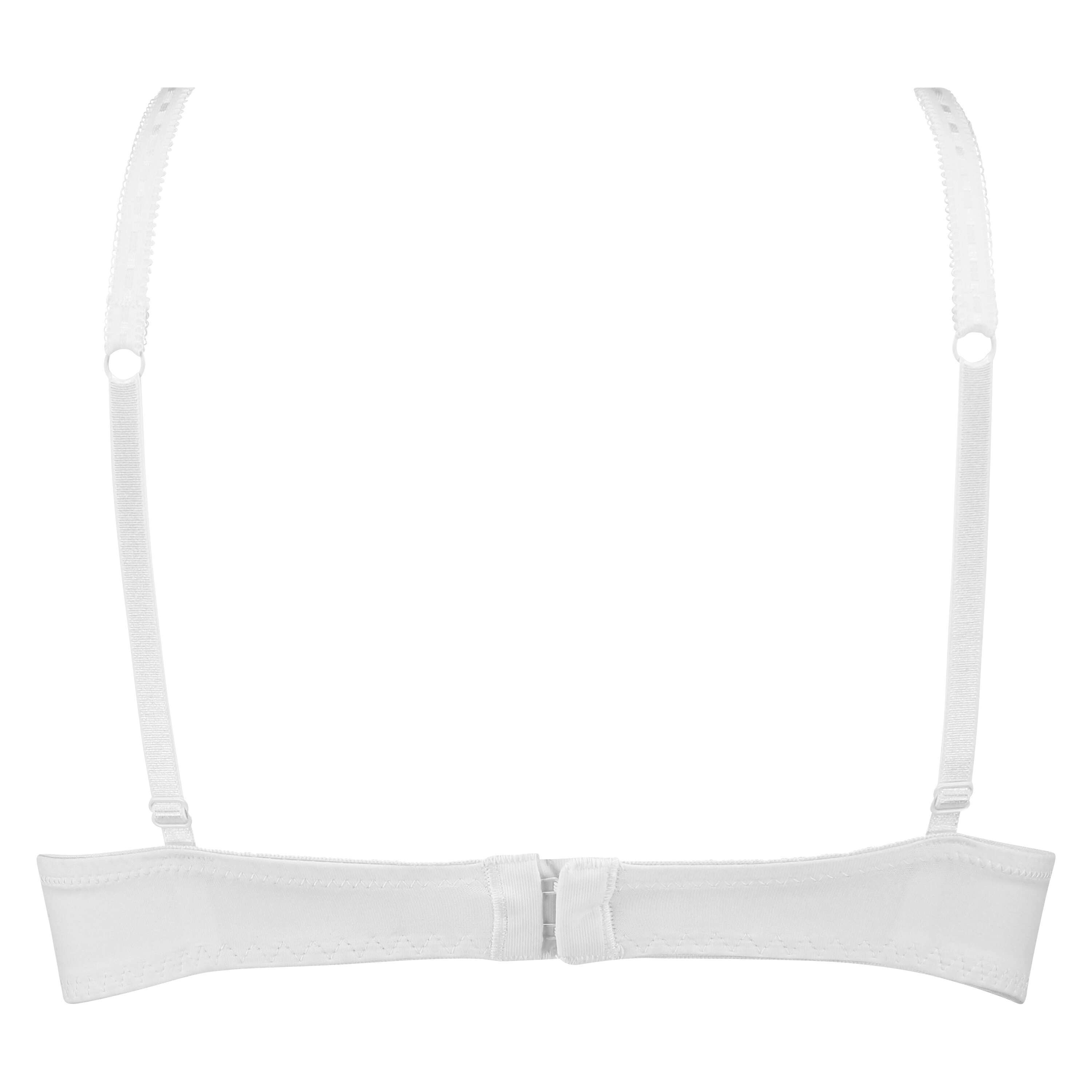 Soutien-gorge &agrave; armatures pr&eacute;form&eacute; push-up Maya, Blanc, main