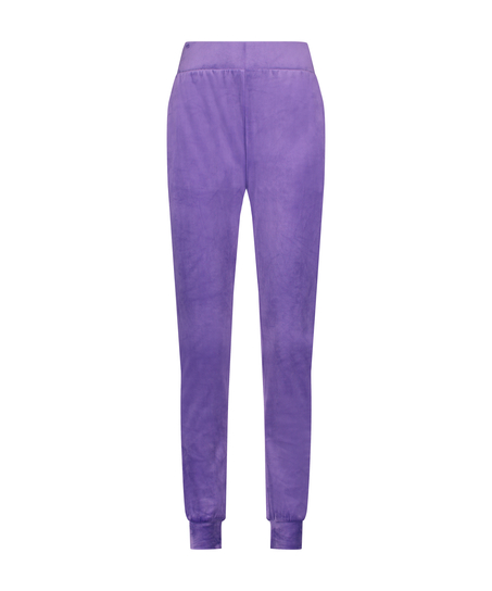 Pantalon de jogging Velours, Pourpre