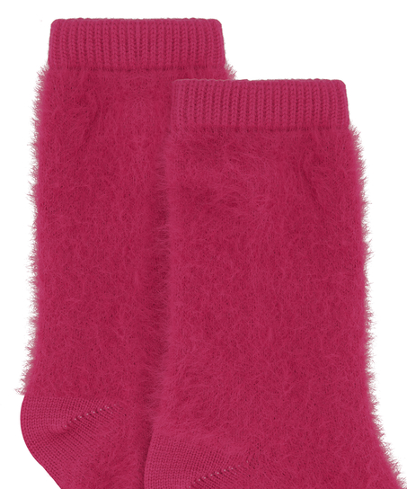 1 paar gebreide sokken, Roze