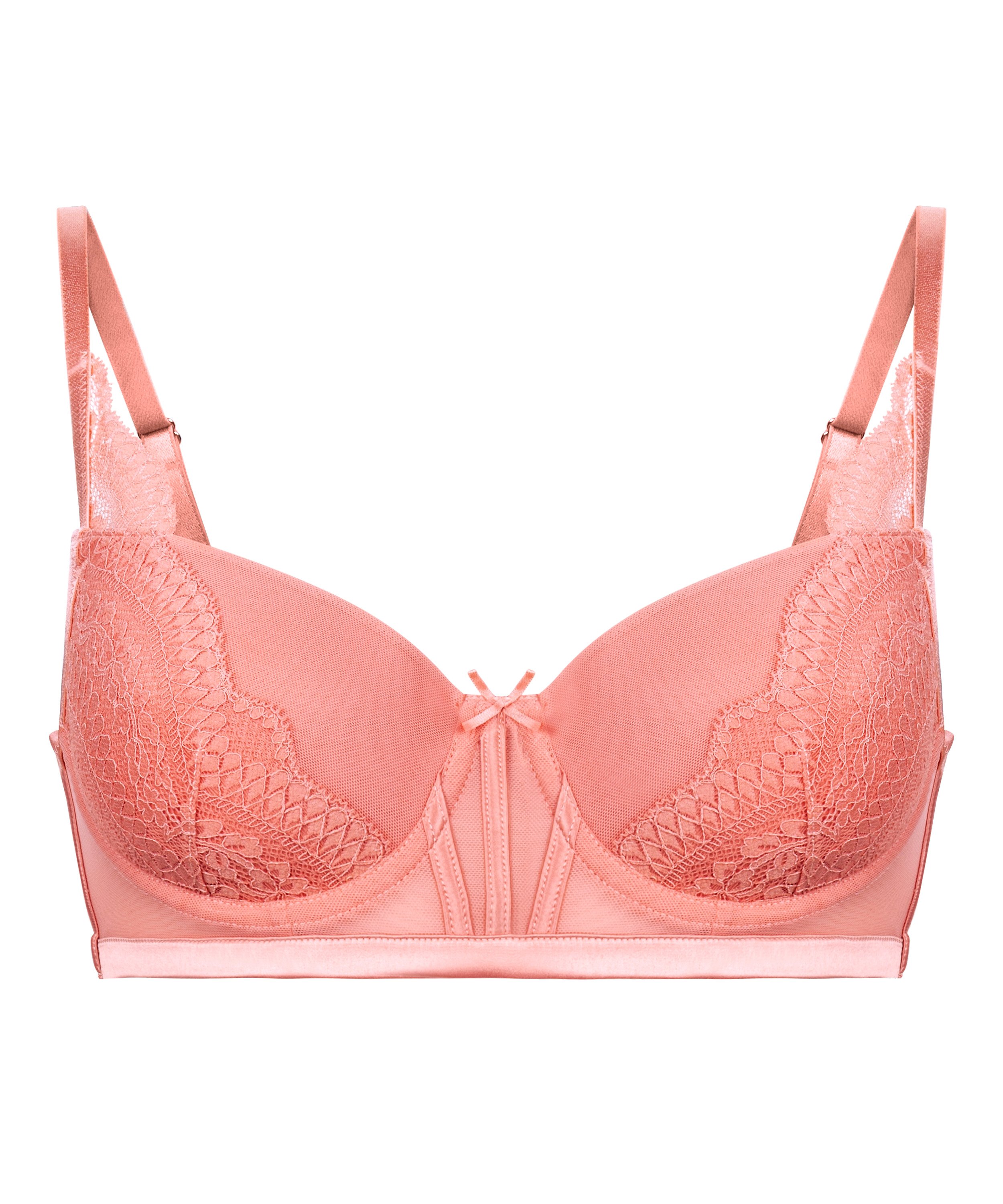Soutien-gorge push-up à armatures Robijn, Rose, main