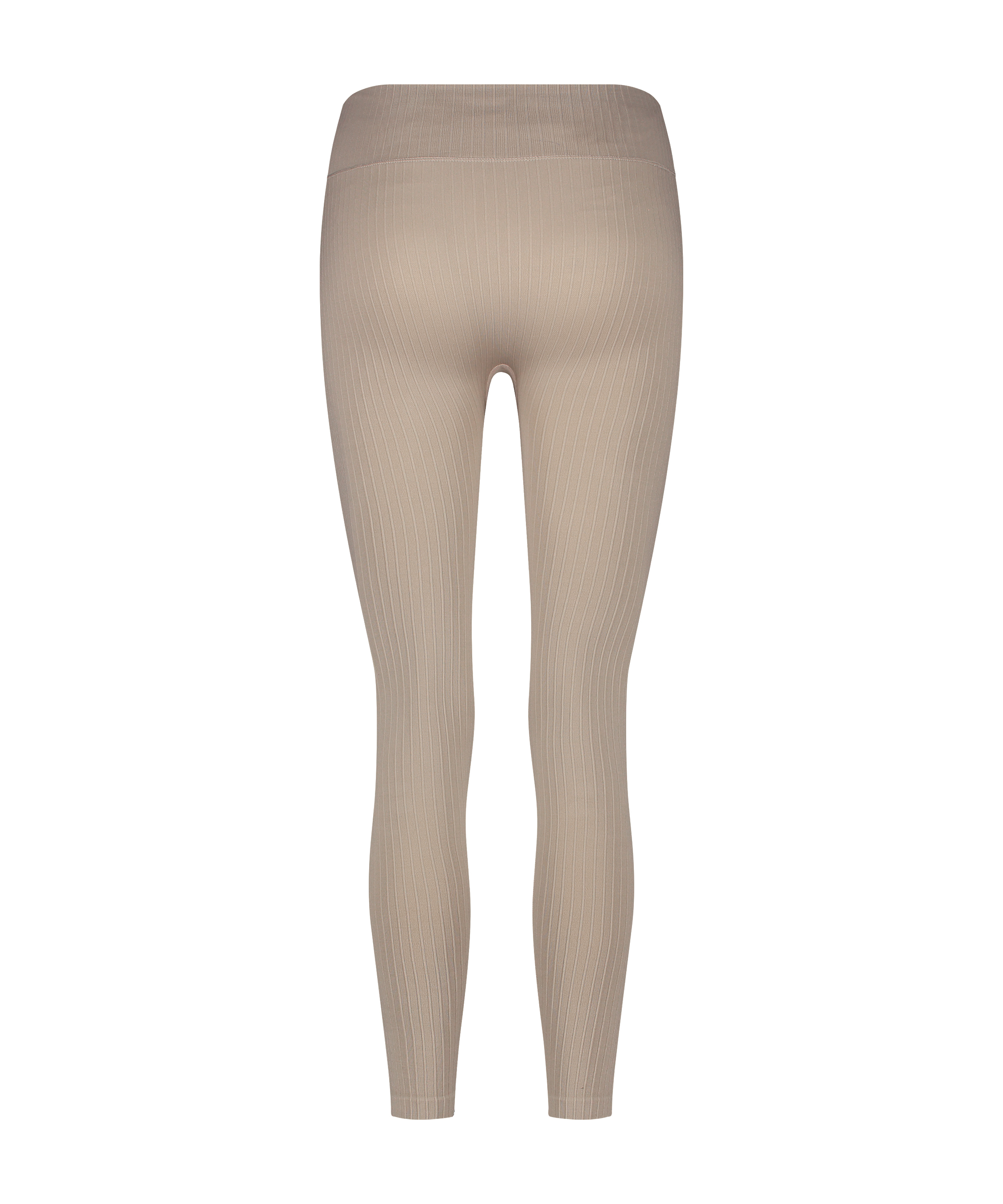 HKMX High waisted naadloze sportlegging, Beige, main
