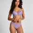 Soutien-gorge à armatures préformé push-up Marine, Pourpre