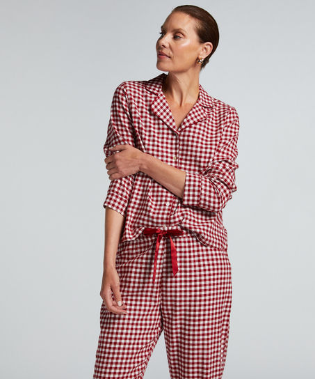 Pyjamaset Flannel, Rood