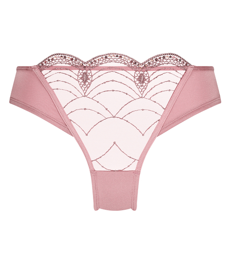 Slip br&eacute;silien Ruby, Rose