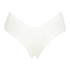 Slip brésilien V-shape mesh, Blanc
