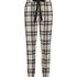 Petite Pyjamabroek Twill Check, Beige