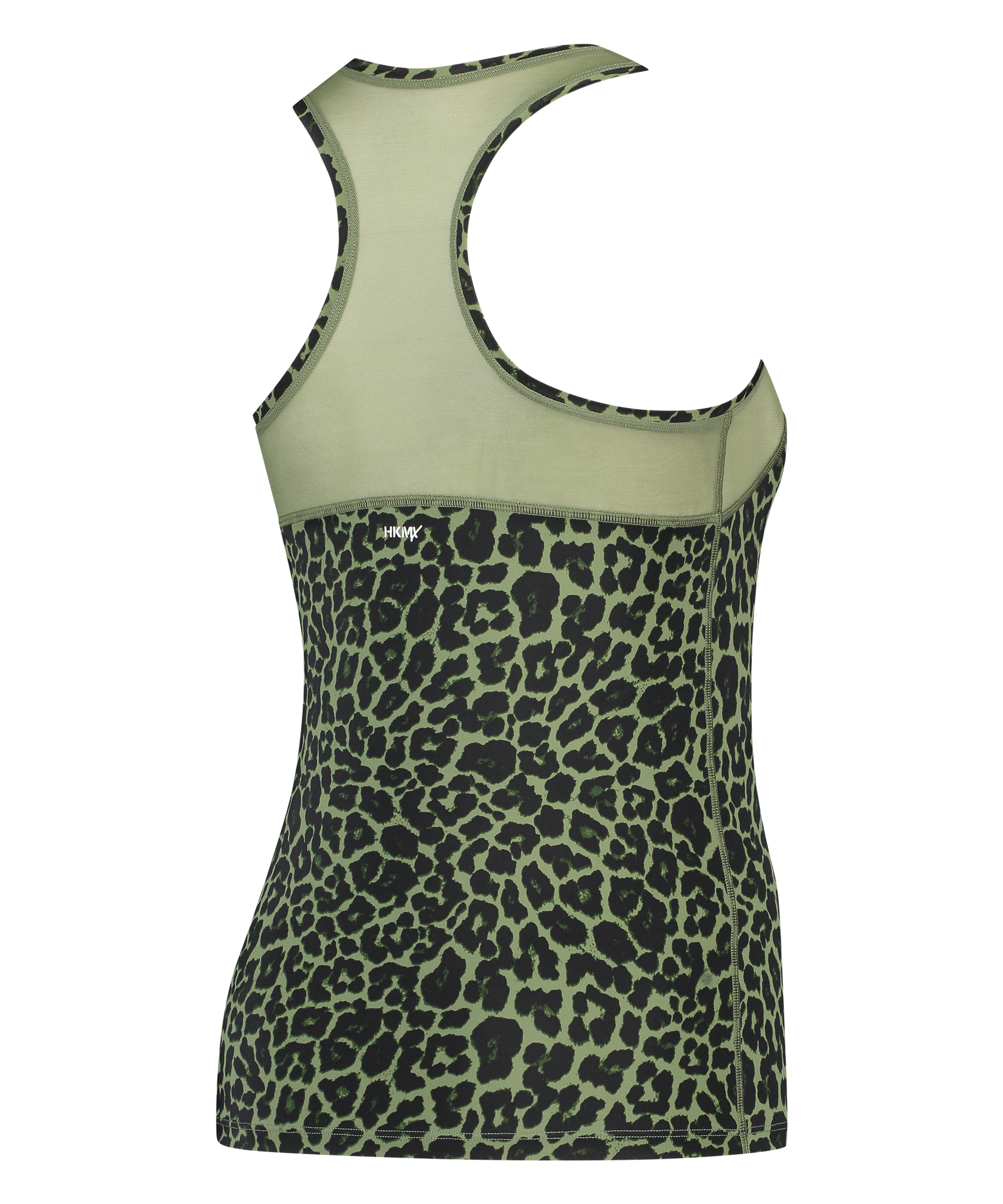 HKMX Sport slim fit tank top, Groen, main