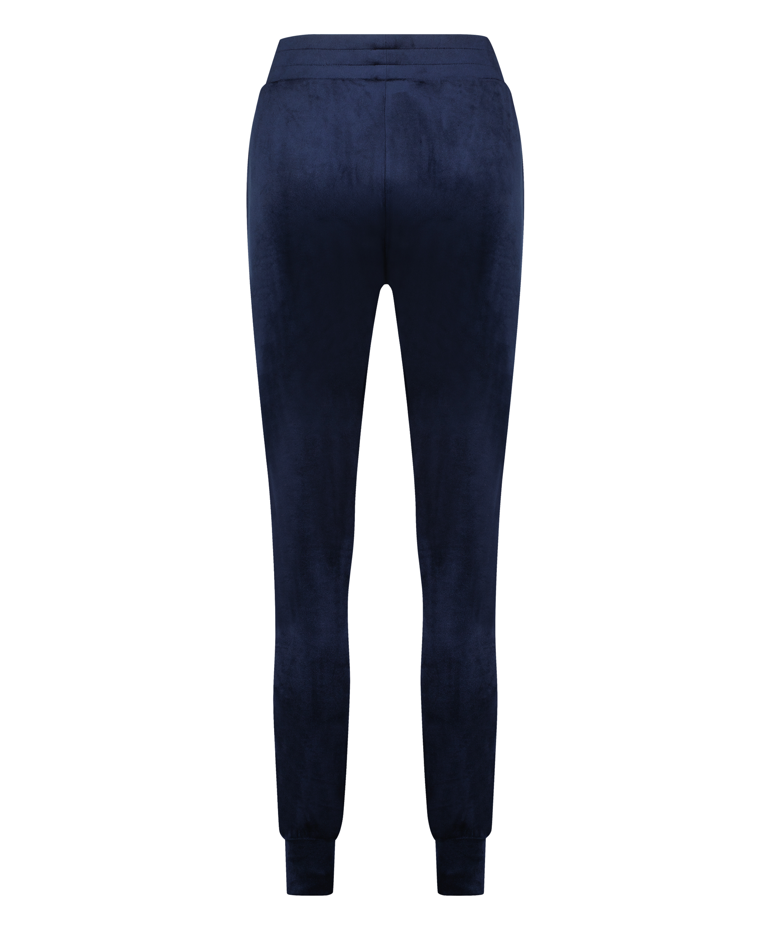 Joggingbroek Velours, Blauw, main