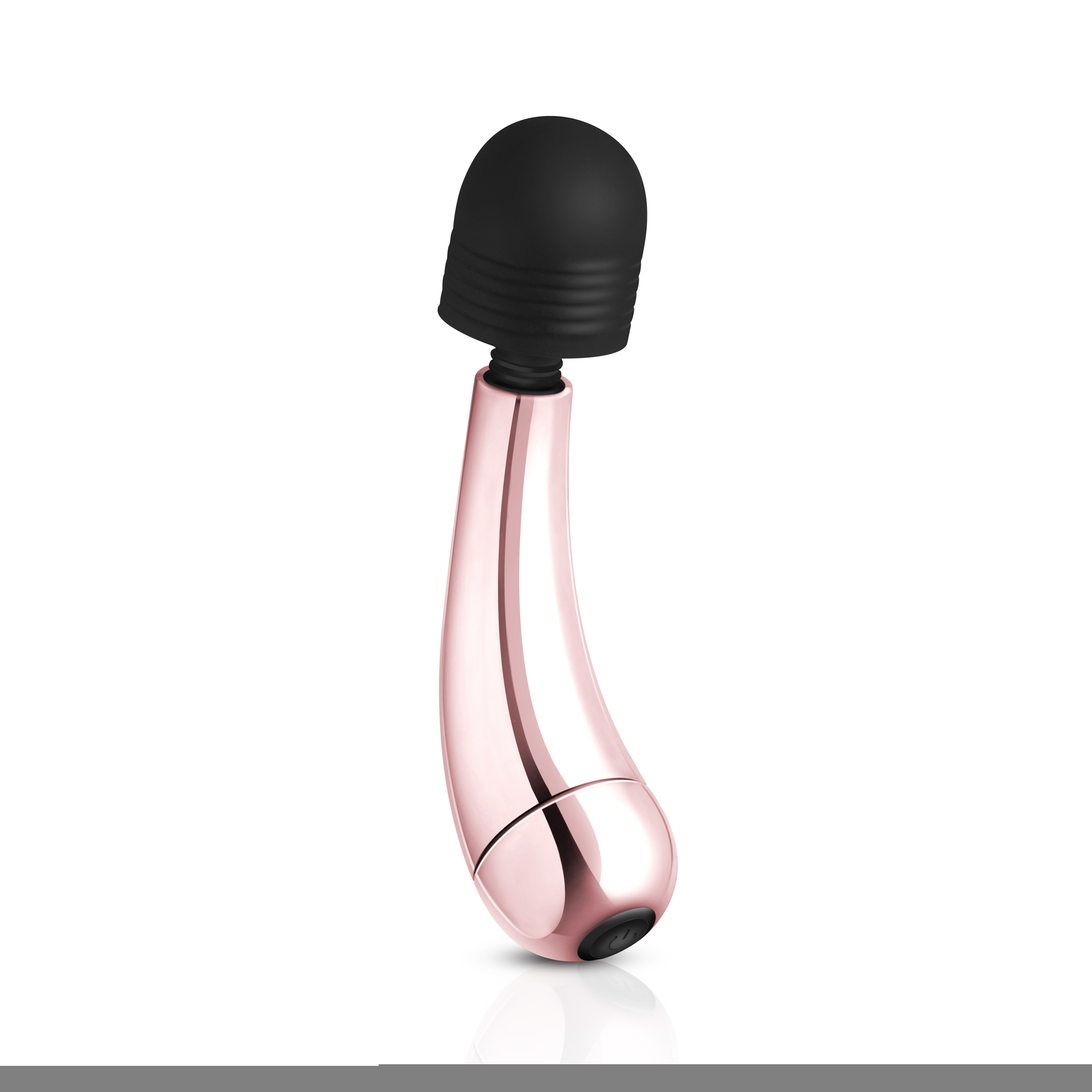 Rosy Gold Nouveau Mini Curve Massager, Roze Rosy Gold Nouveau Mini Curve Massager, Roze