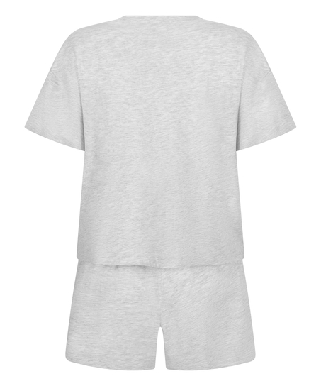 Pyjama en Coton, Gris