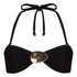 Haut de bikini bandeau Cabo, Noir