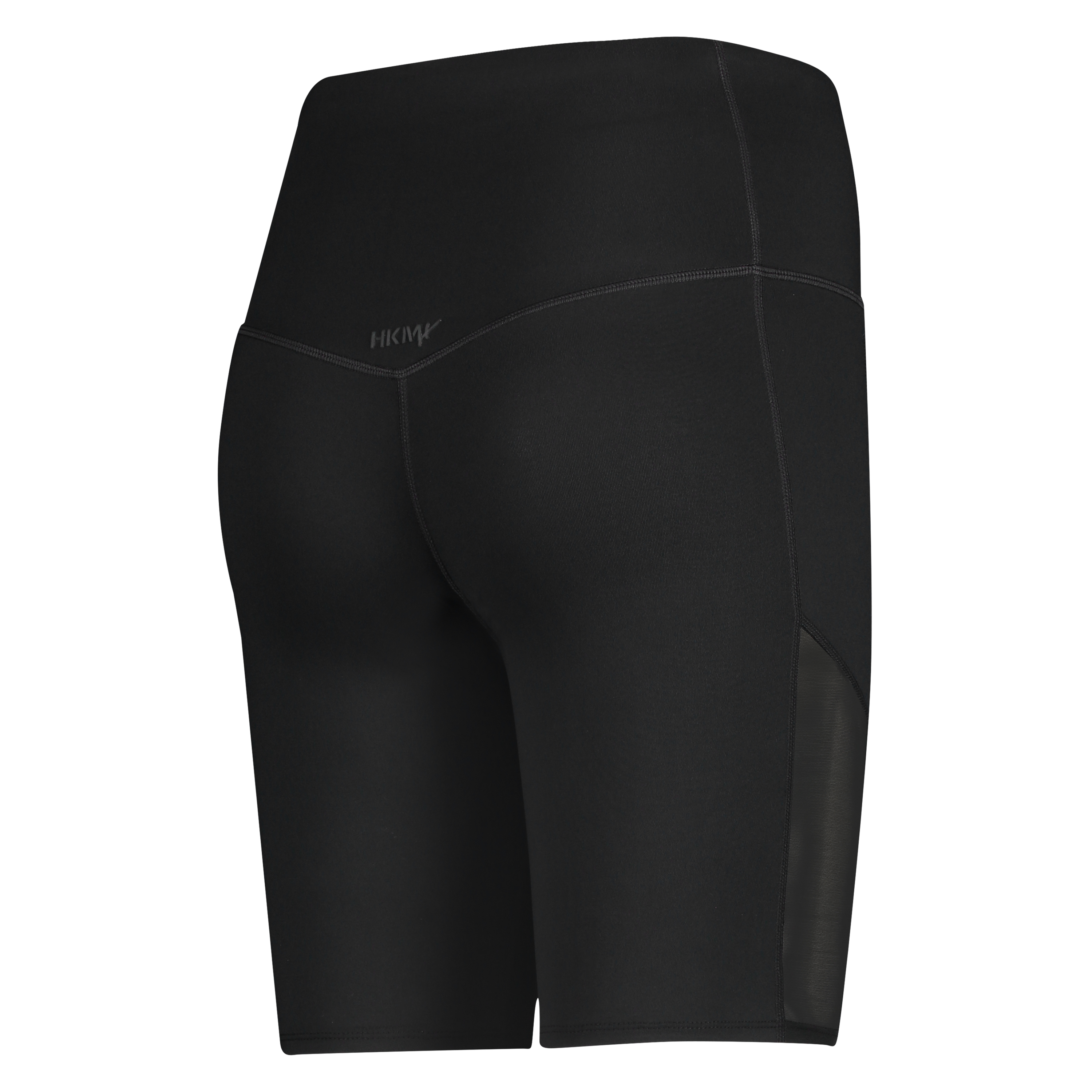 HKMX high waisted bike shorts, Zwart, main