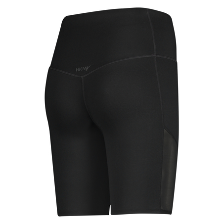 HKMX high waisted bike shorts, Zwart