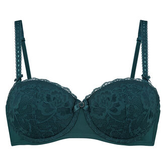 Soutien-gorge &agrave; armatures pr&eacute;form&eacute; sans bretelles Maya, Vert