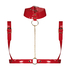 Private choker harnas, Rood