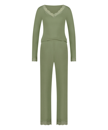Ensemble de pyjama, Vert