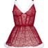 Beugel slipdress Sexy Santa, Rood