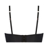 Soutien-gorge pr&eacute;form&eacute; &agrave; armatures longline Jacqueline, Noir