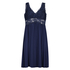 Slipdress Nora Lace, Blauw