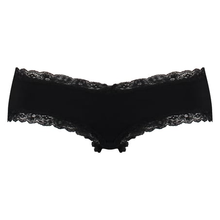 Slip brésilien V-shape, Noir