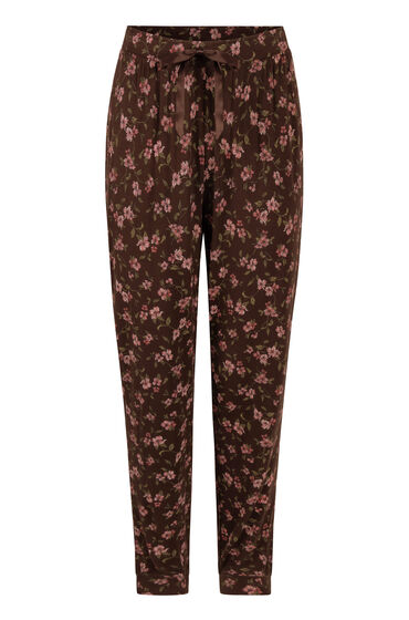 Hunkemöller Pyjamabroek Jersey Bruin, foto 3
