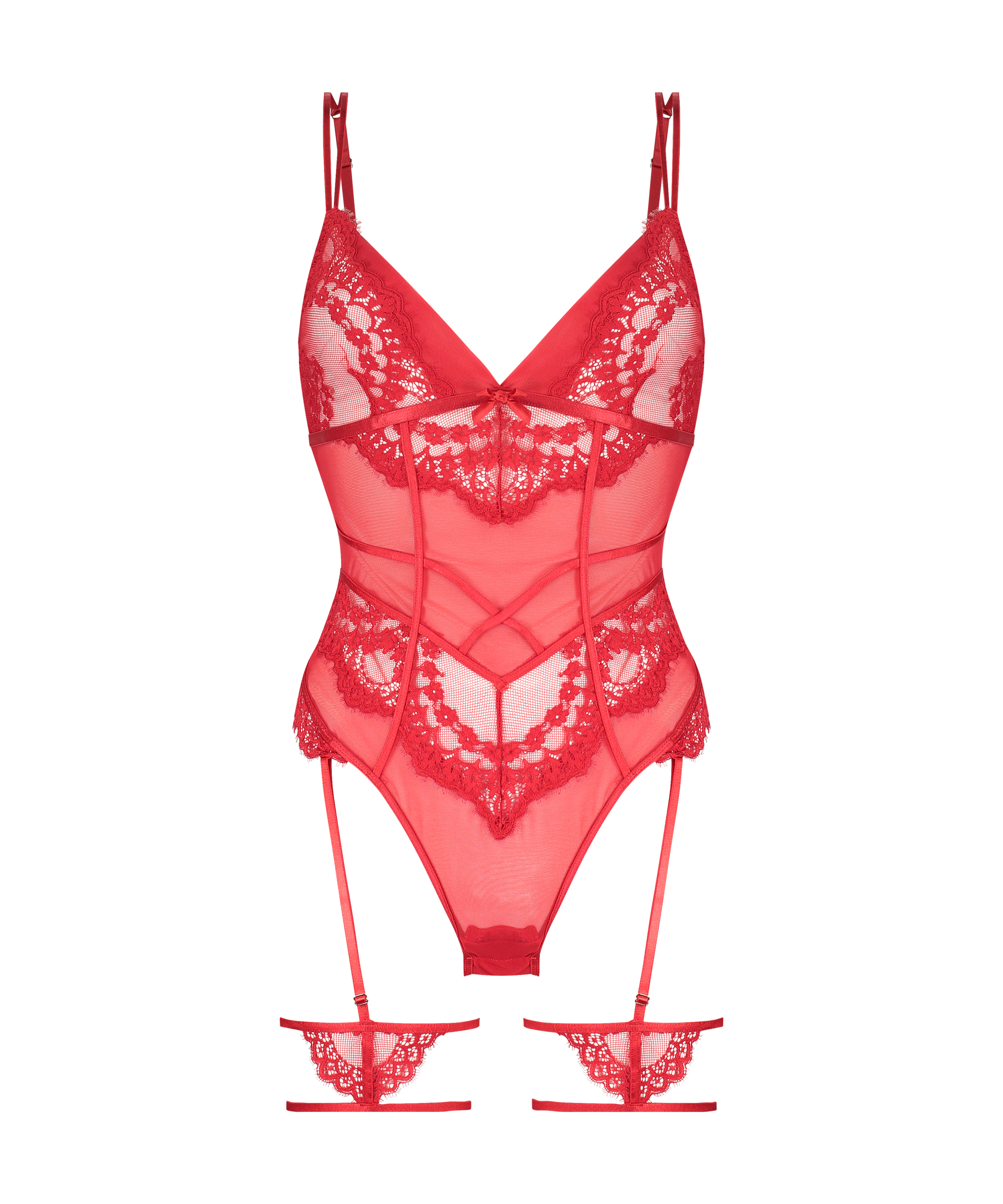 Body Krystle, Rouge, main