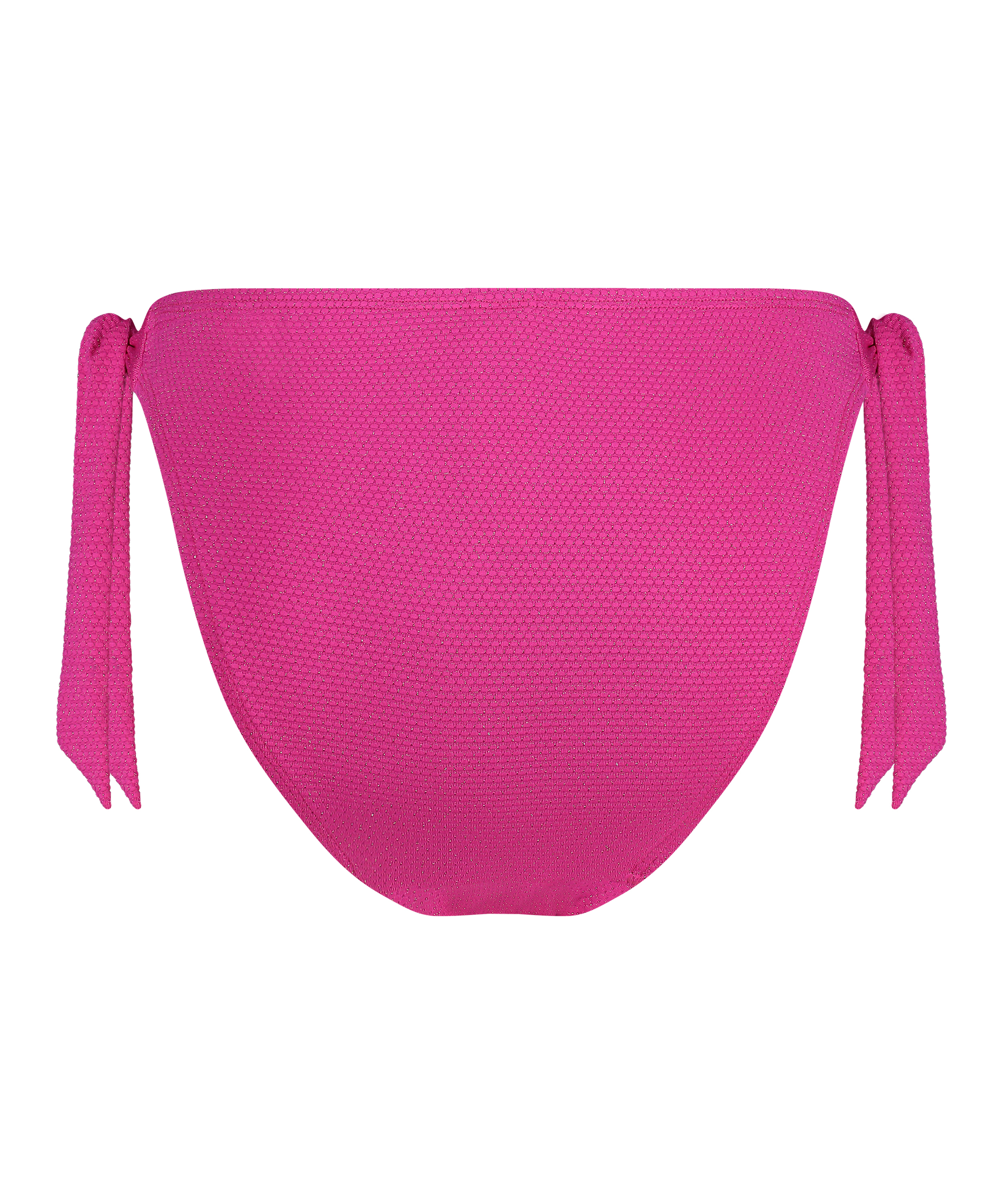 Slip de Bikini Rio Scallop Lurex, Rose, main