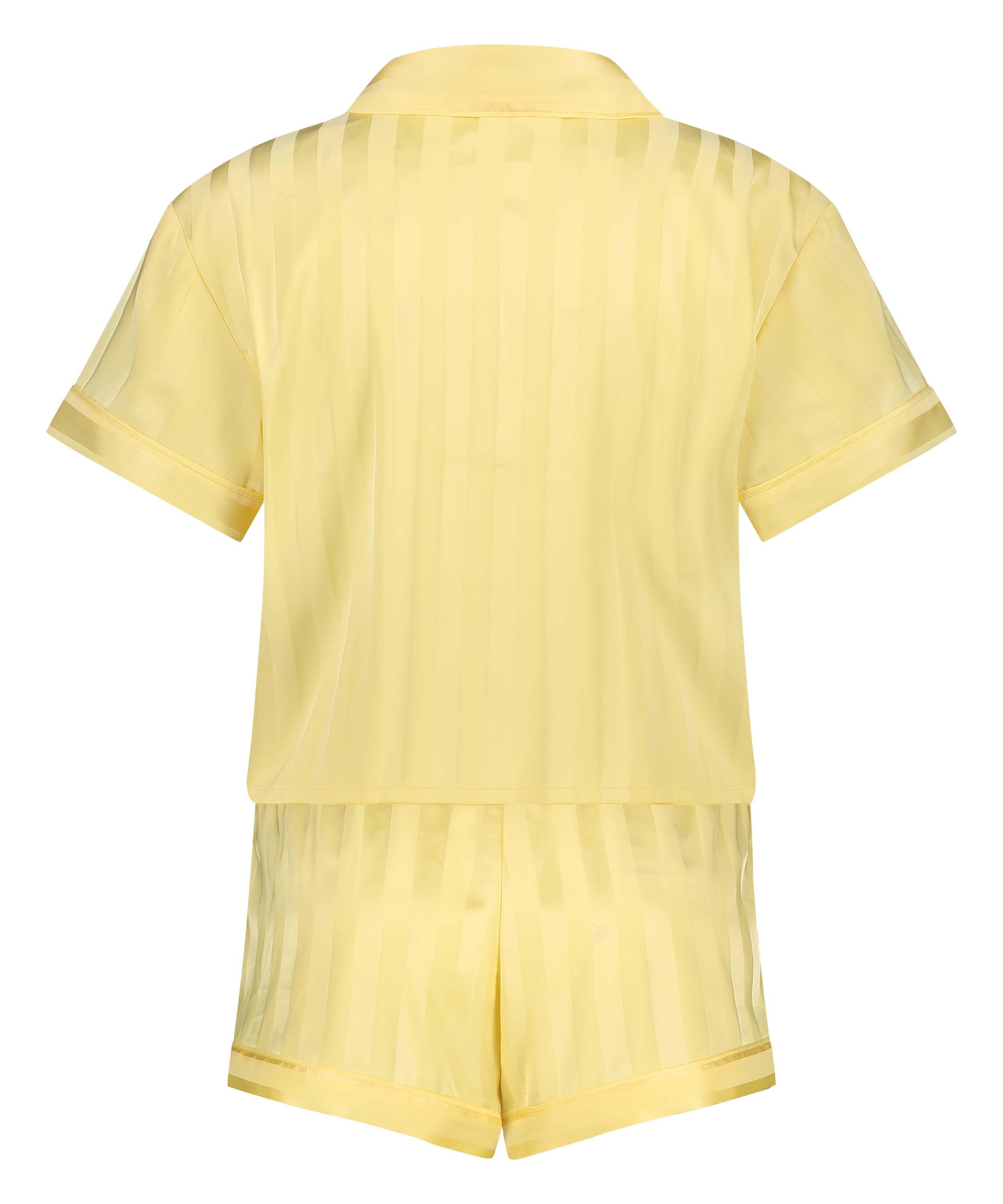 Pyjamaset Satin, Geel, main