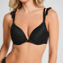 Soutien-gorge à armatures préformé push-up Posie, Noir