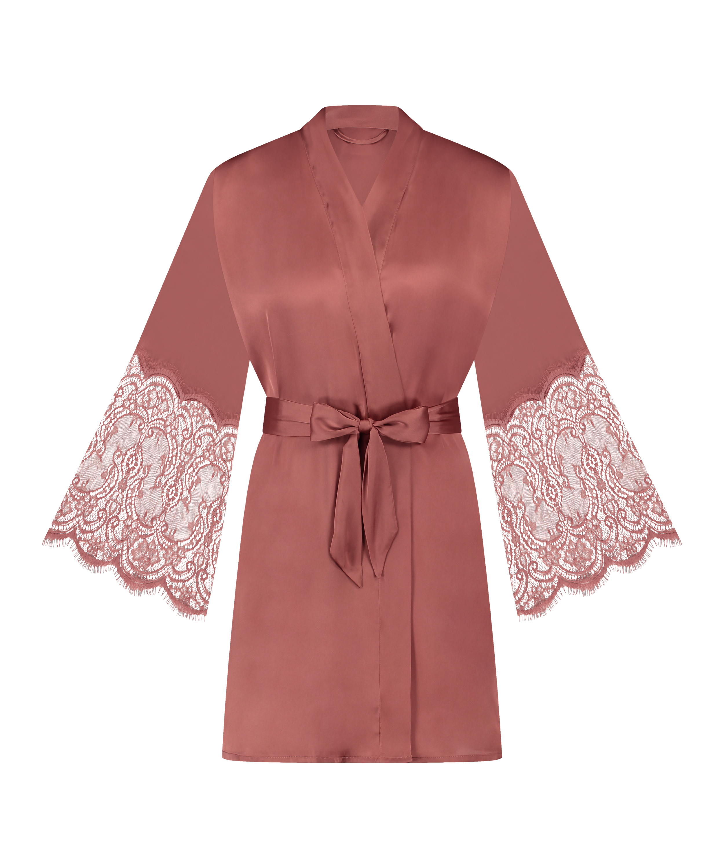 Kimono Satin, Rose, main