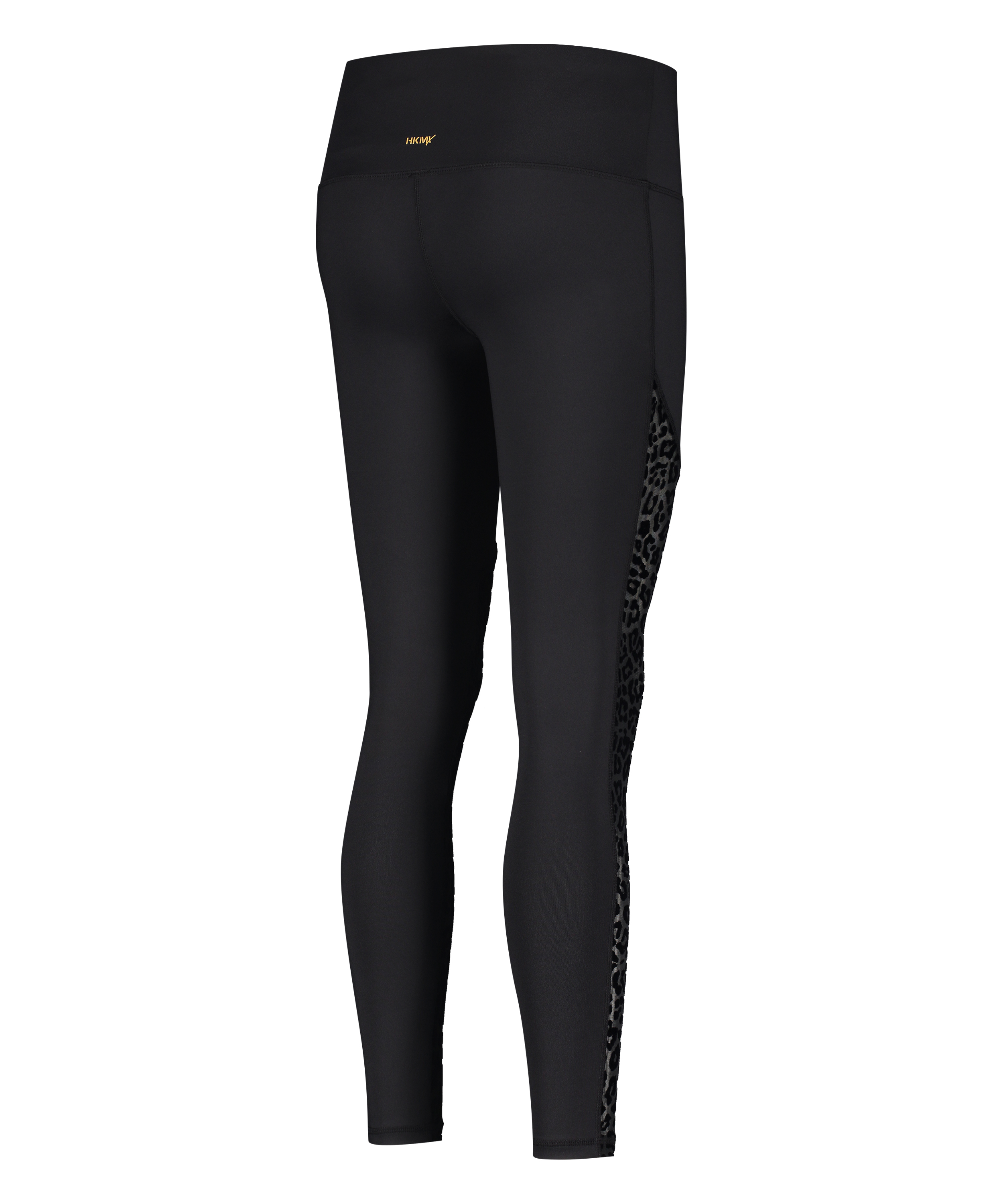 HKMX High Waisted Sportlegging Leopard Flock, Zwart, main