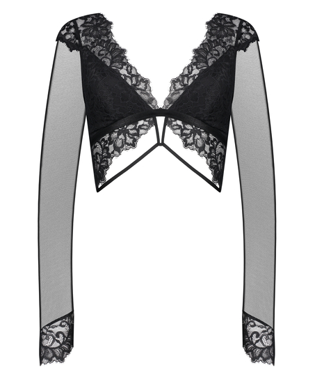 Bralette Ella, Zwart