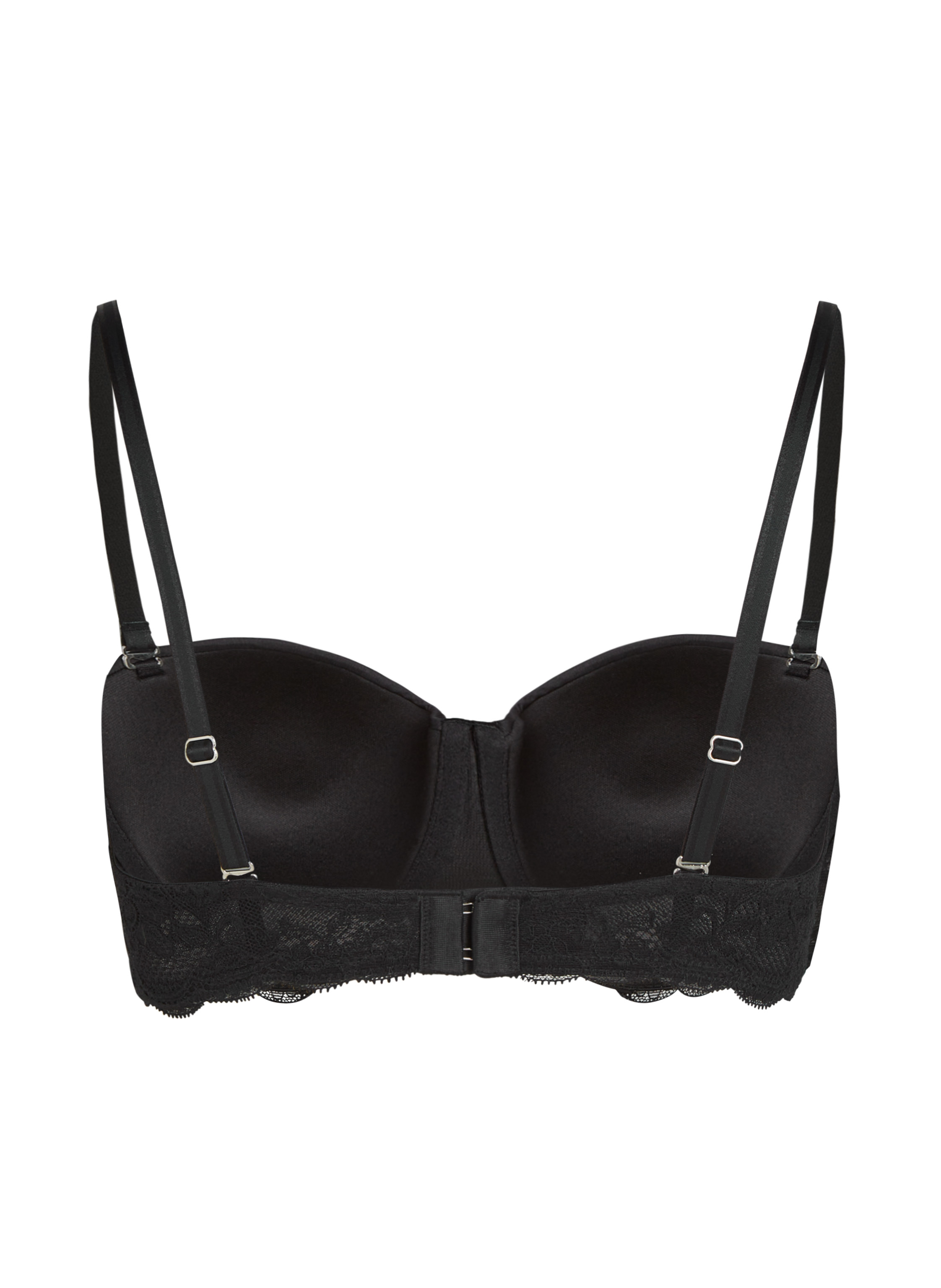 Soutien-gorge à armatures préformé sans bretelles Angie, Noir, main