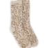 Chaussettes Duveteuses, Beige