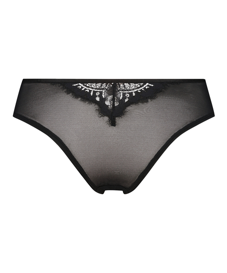 Slip br&eacute;silien Sia, Noir