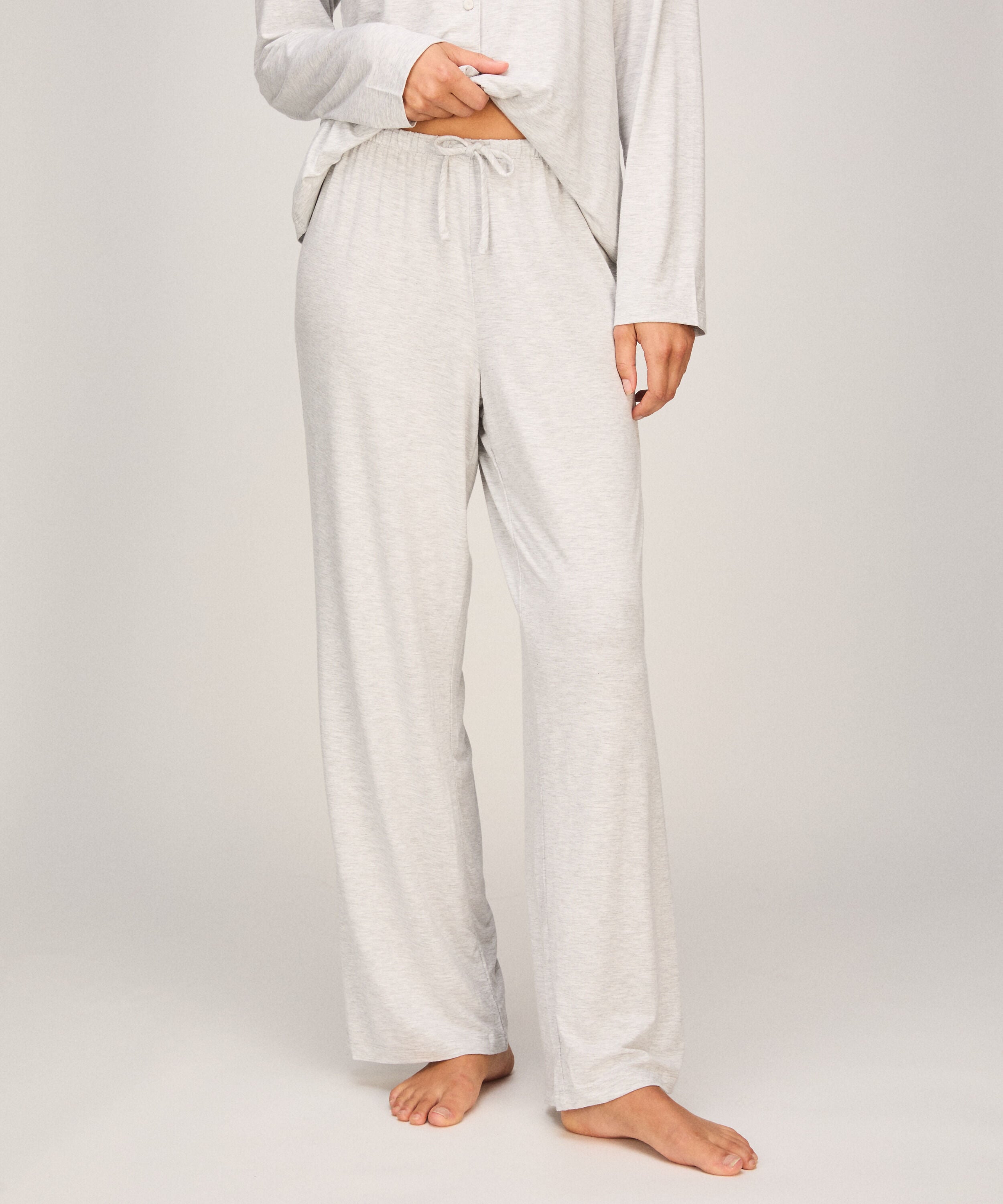 Broek Jersey Essential, Grijs Broek Jersey Essential, Grijs