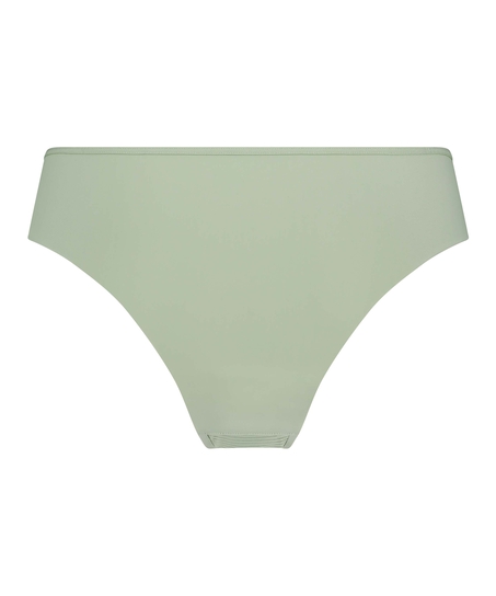 Slip br&eacute;silien invisible Stripe mesh, Vert