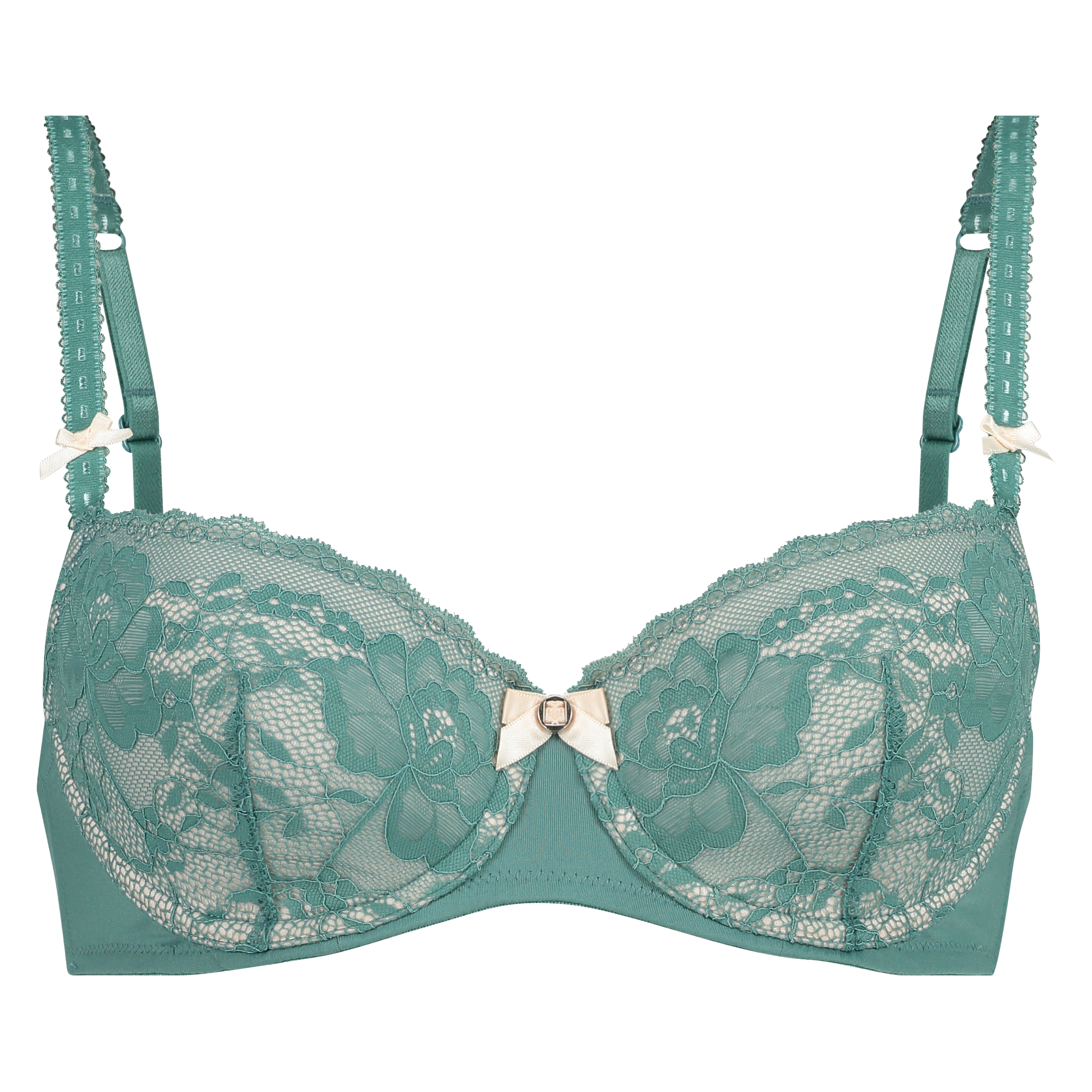 Soutien-gorge &agrave; armatures pr&eacute;form&eacute; Theresa, Vert, main