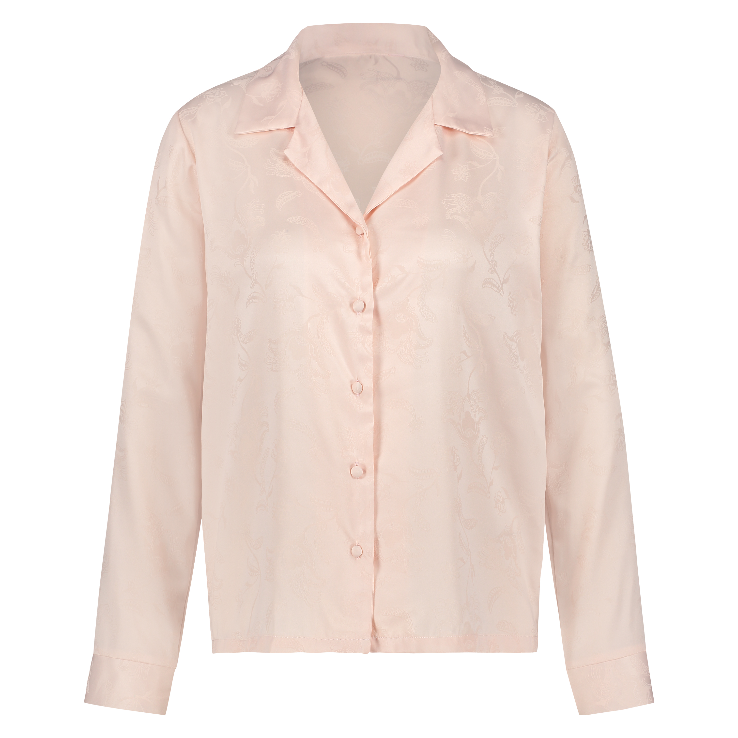 Haut de pyjama Satin, Rose, main