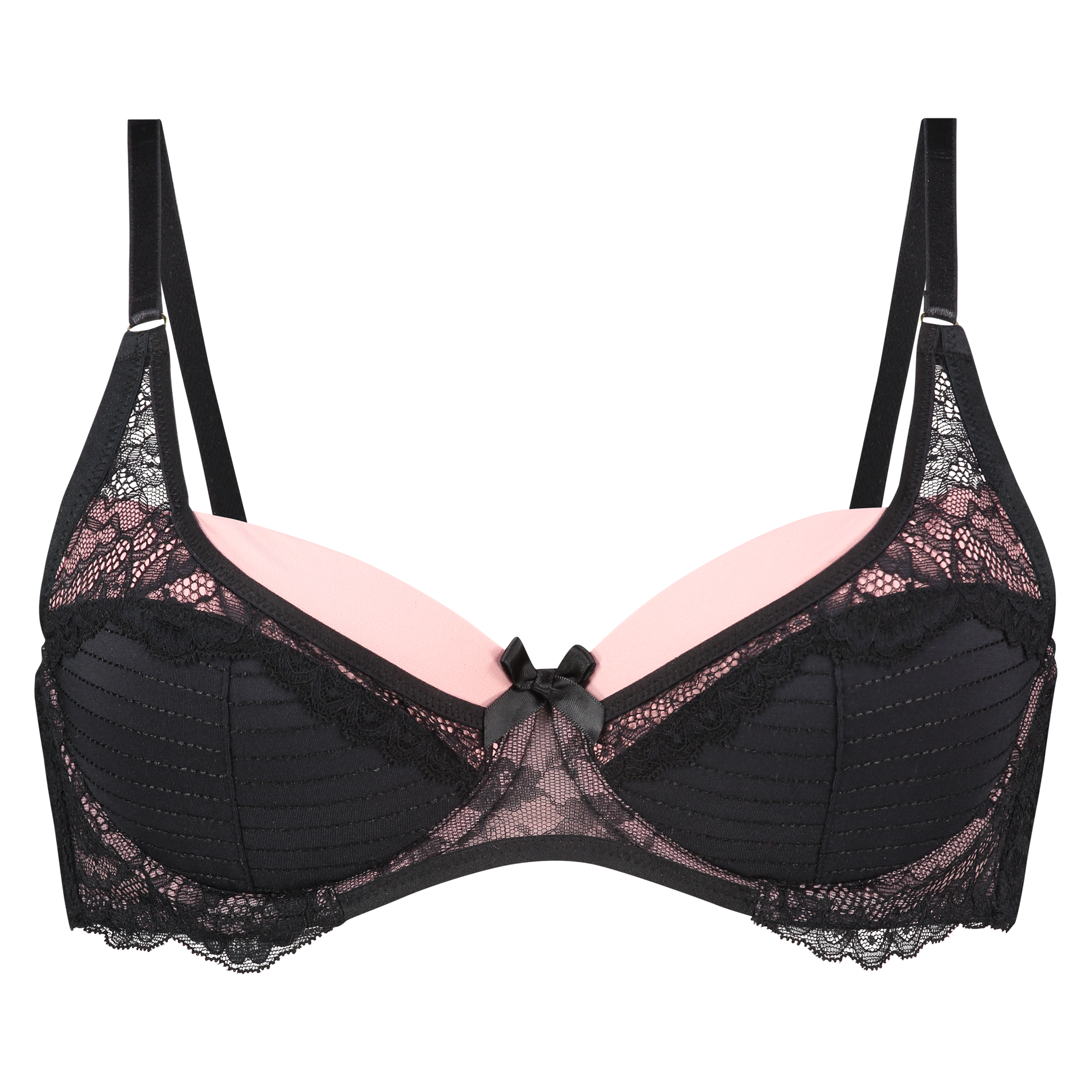 Soutien-gorge &agrave; armatures rembourr&eacute; Zinnia Ann Kathrin, Noir, main