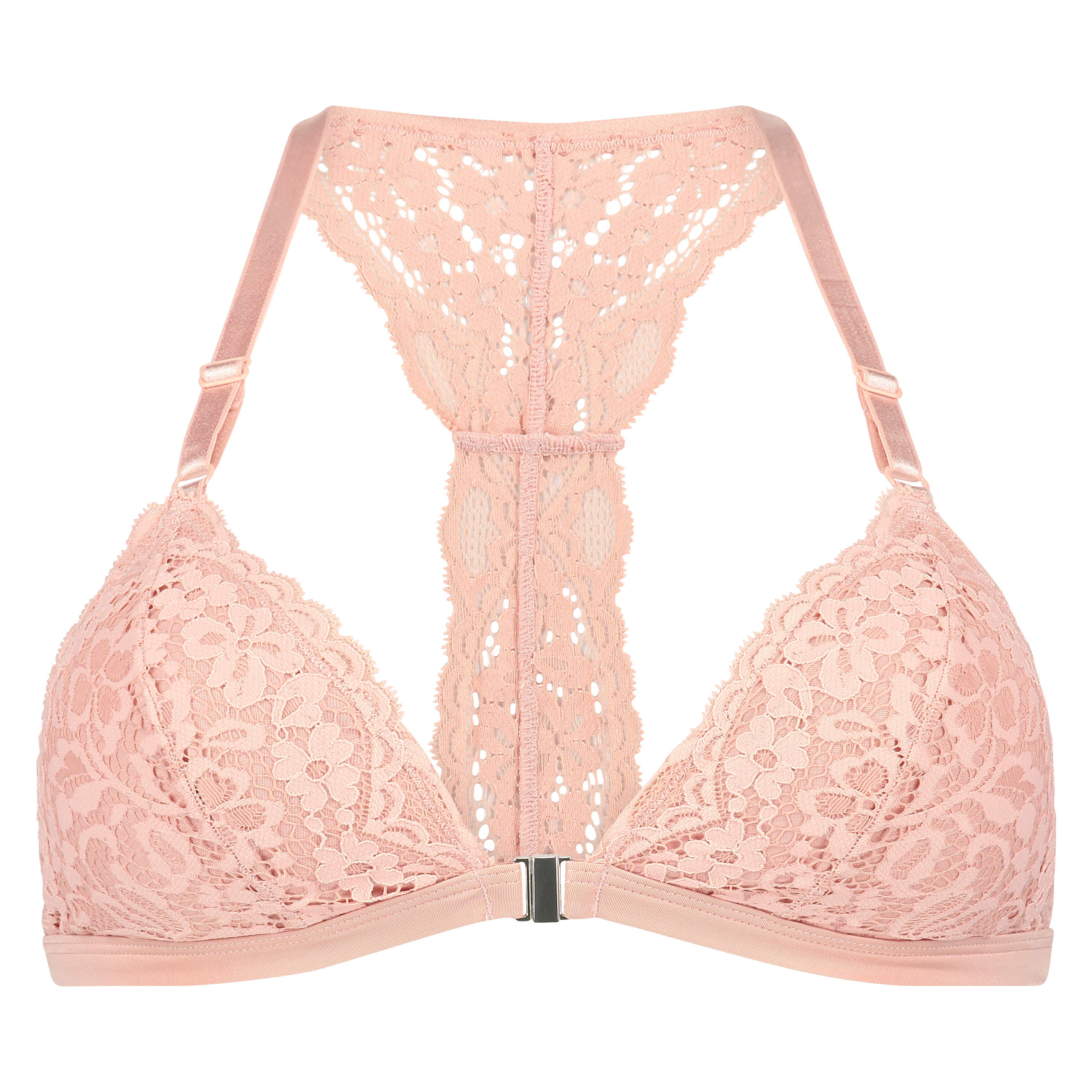 Voorgevormde triangle bralette Marina, Roze, main