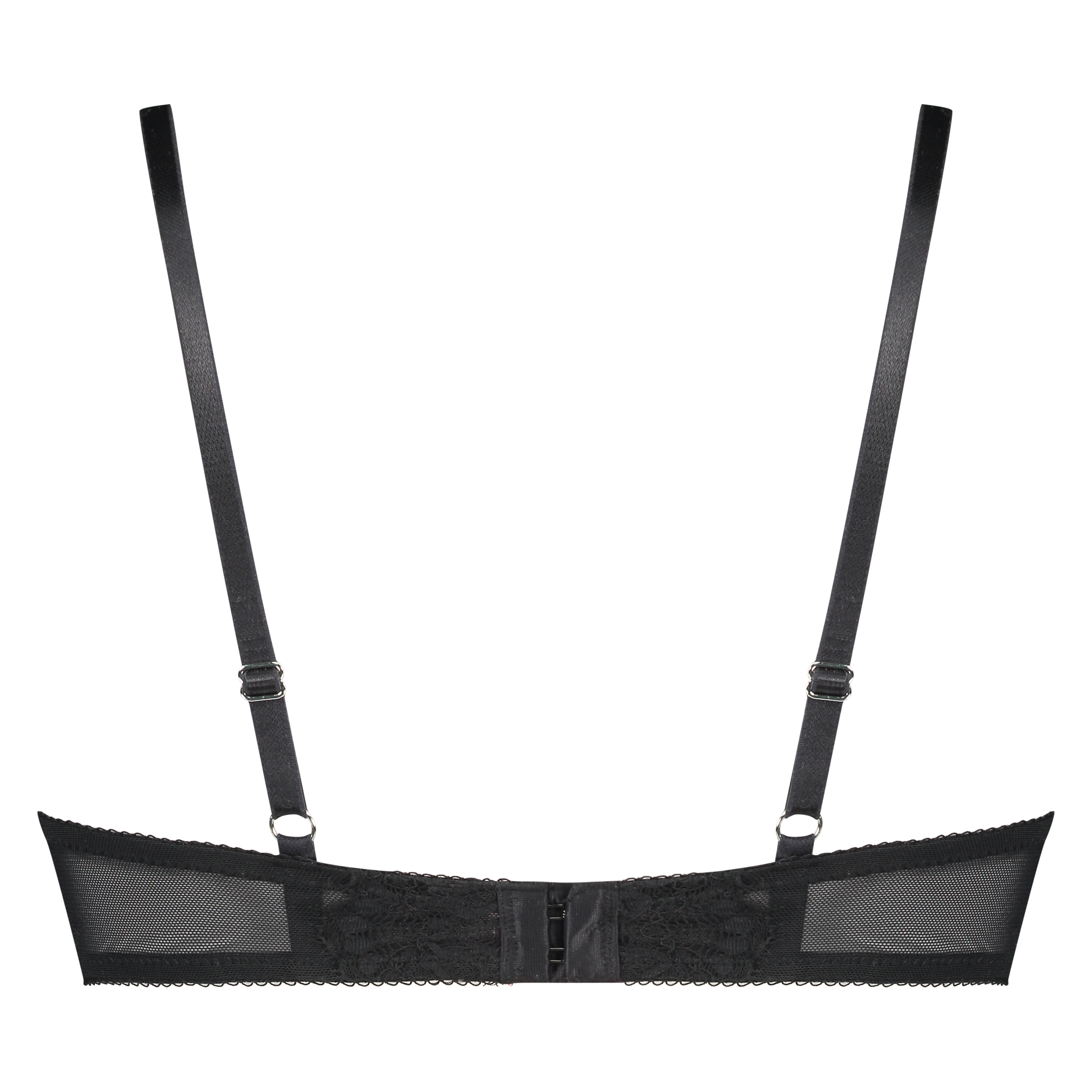 Voorgevormde push-up beugel bh Miriam, Zwart, main