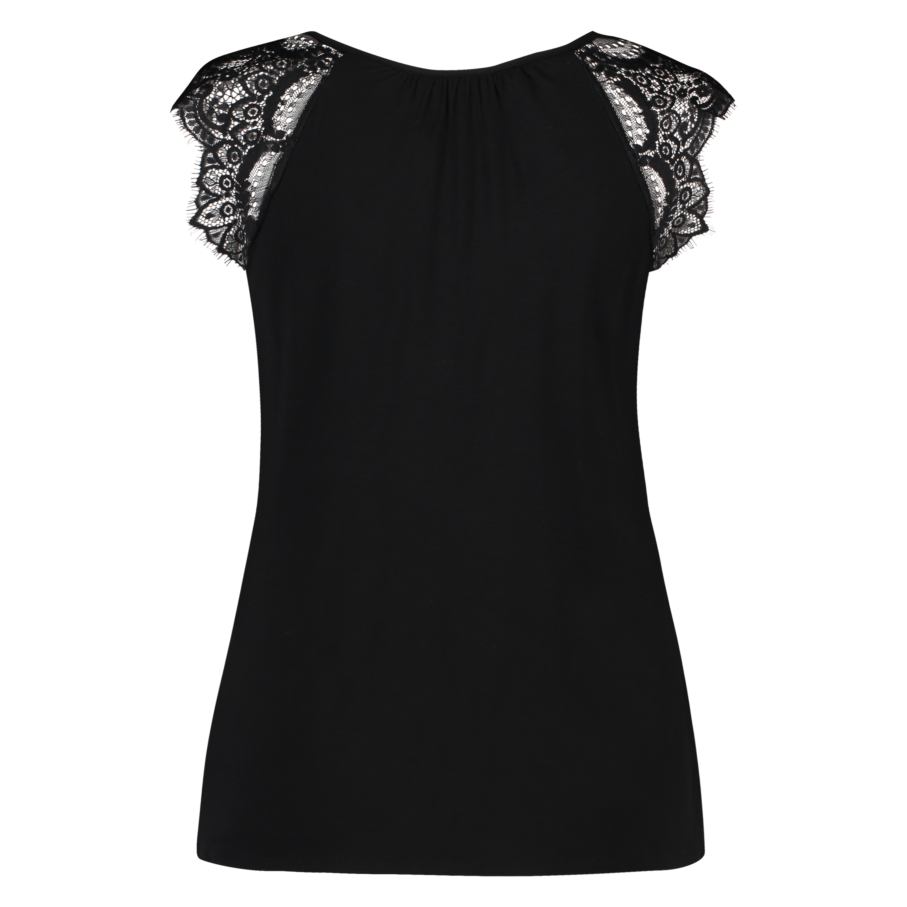 Singlet Lace Jersey, Zwart, main