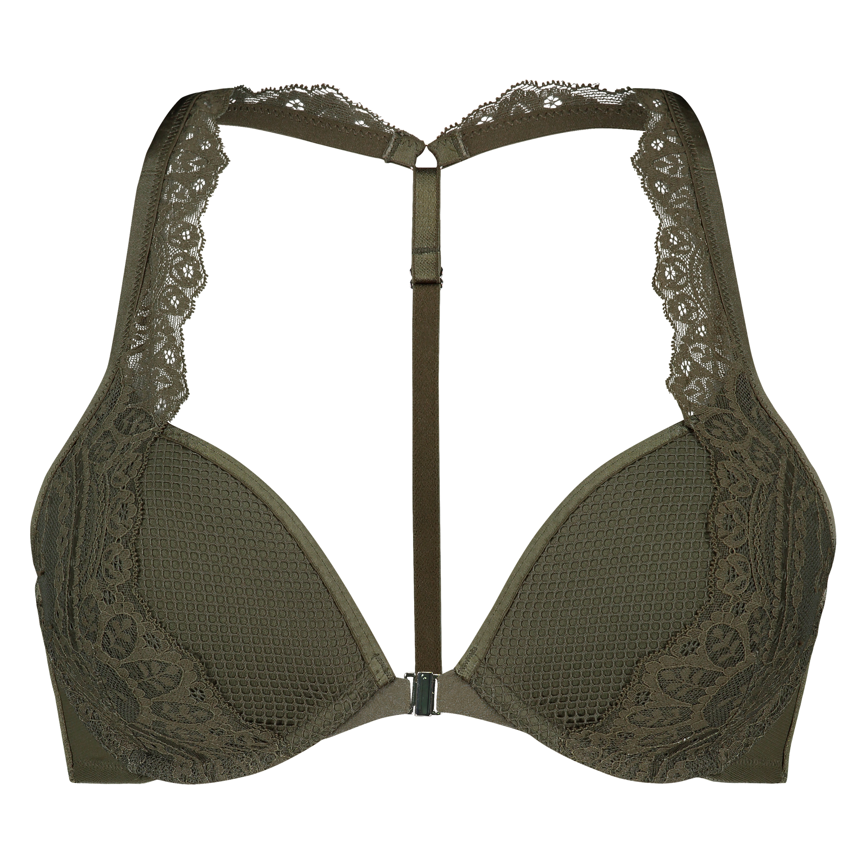 Soutien-gorge &agrave; armatures pr&eacute;form&eacute; push-up Persephone, Vert, main