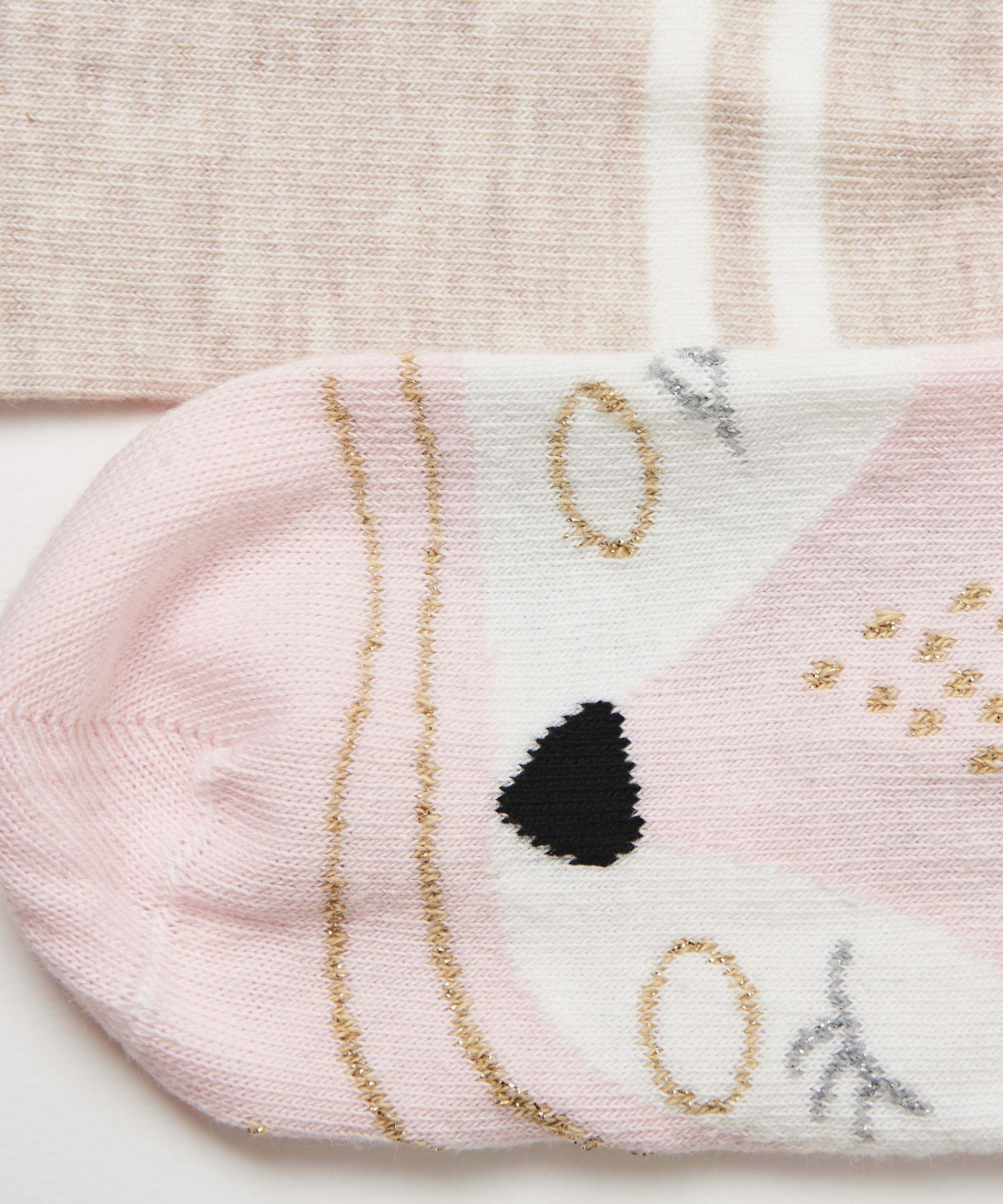 2 paar Katoenen Sokken, Blauw, main