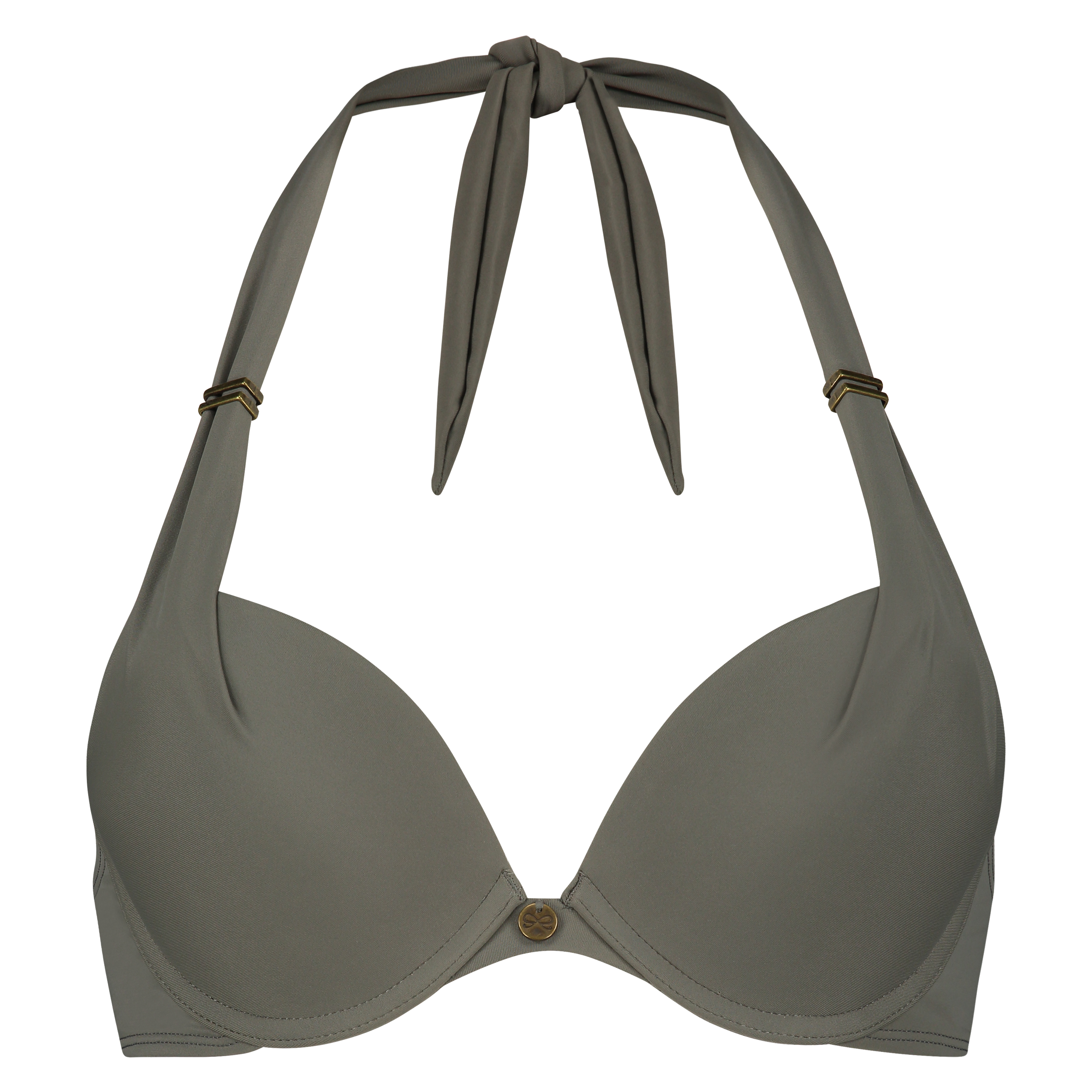 Voorgevormde push-up bikinitop Sunset Dream, Groen, main