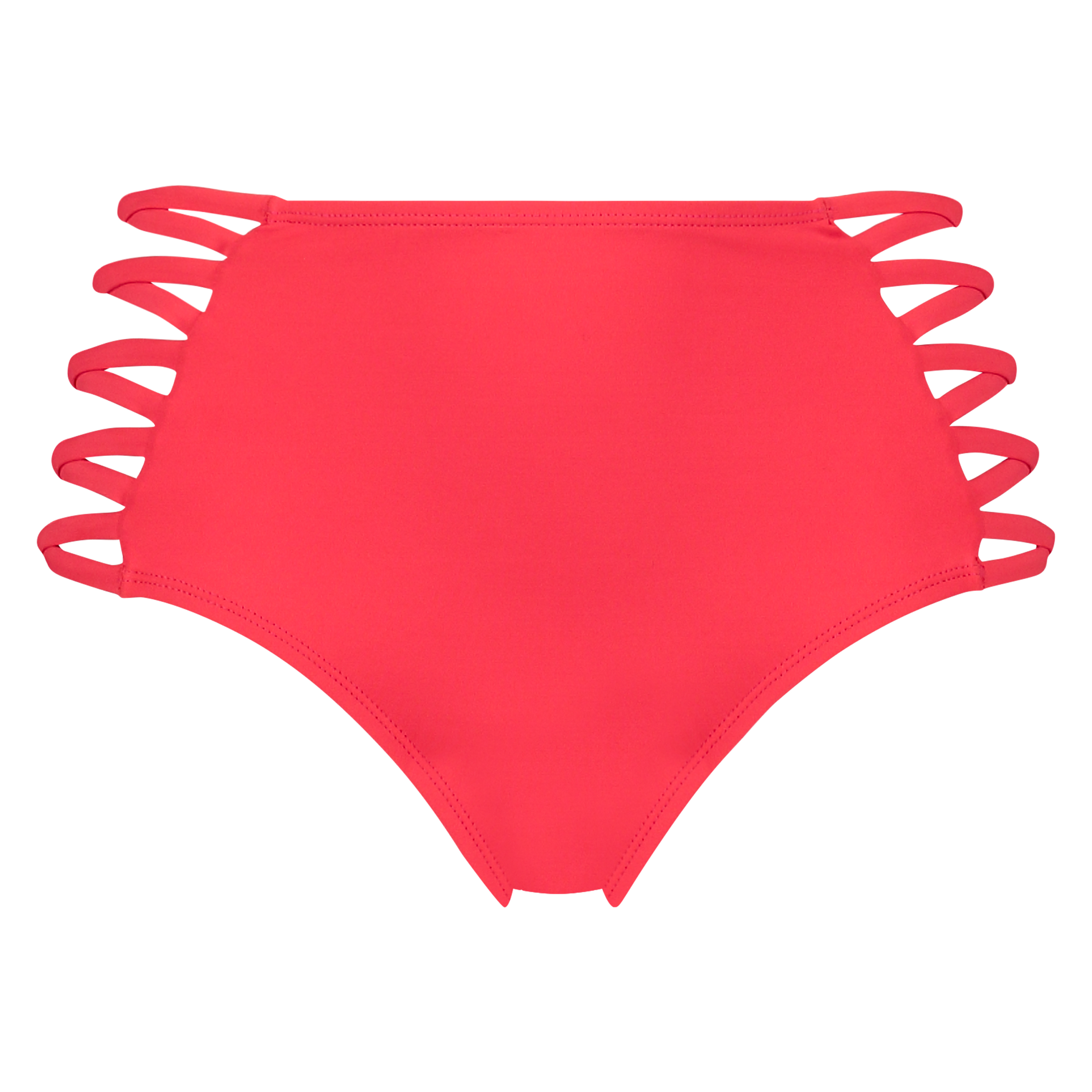 Hoog cheeky bikinibroekje Sunset Dream, Rood, main
