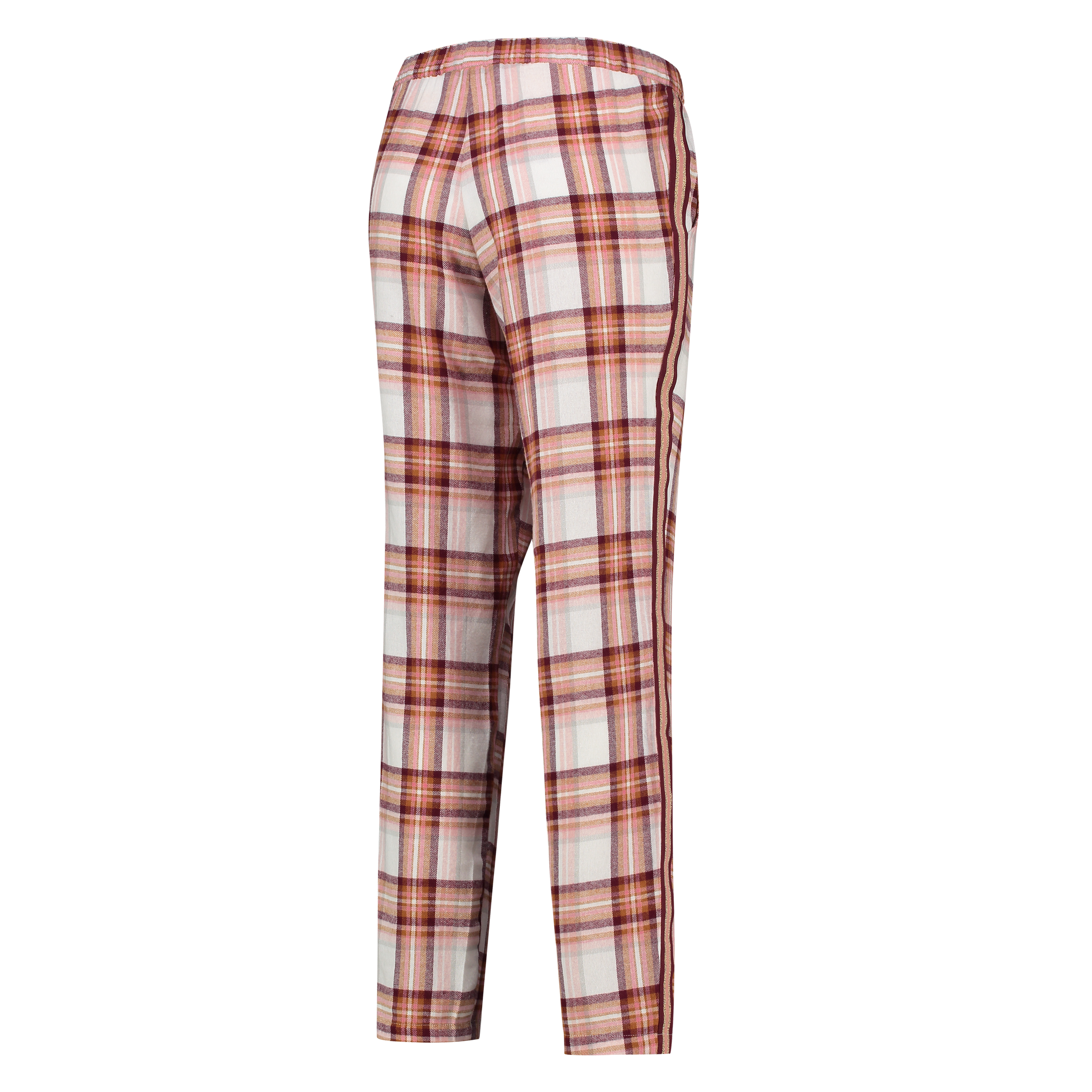 Pyjamabroek geruit, Rood, main