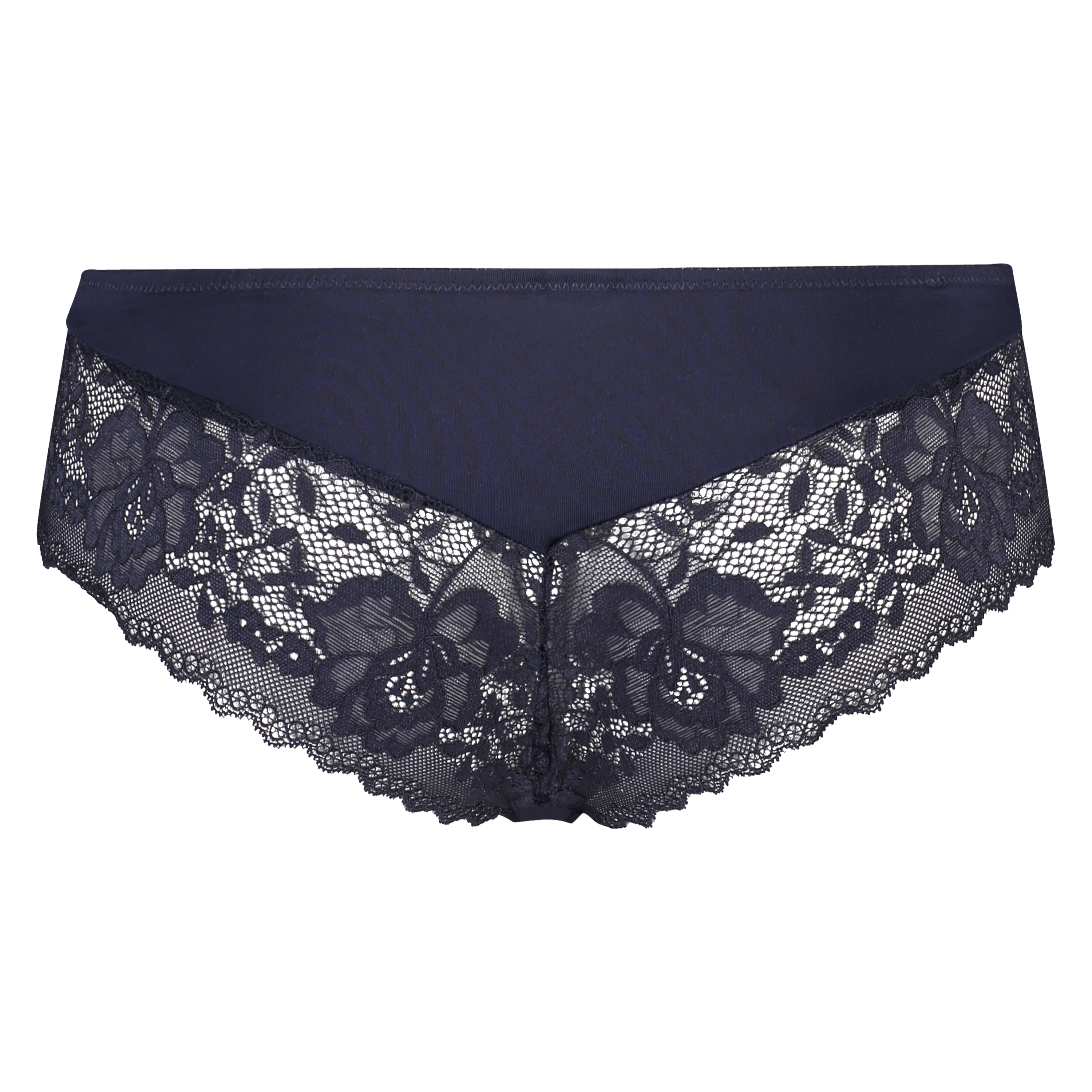 Slip br&eacute;silien Maya, Bleu, main